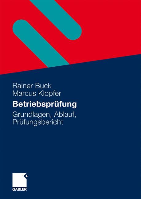 Vorderes Coverbild Betriebsprüfung