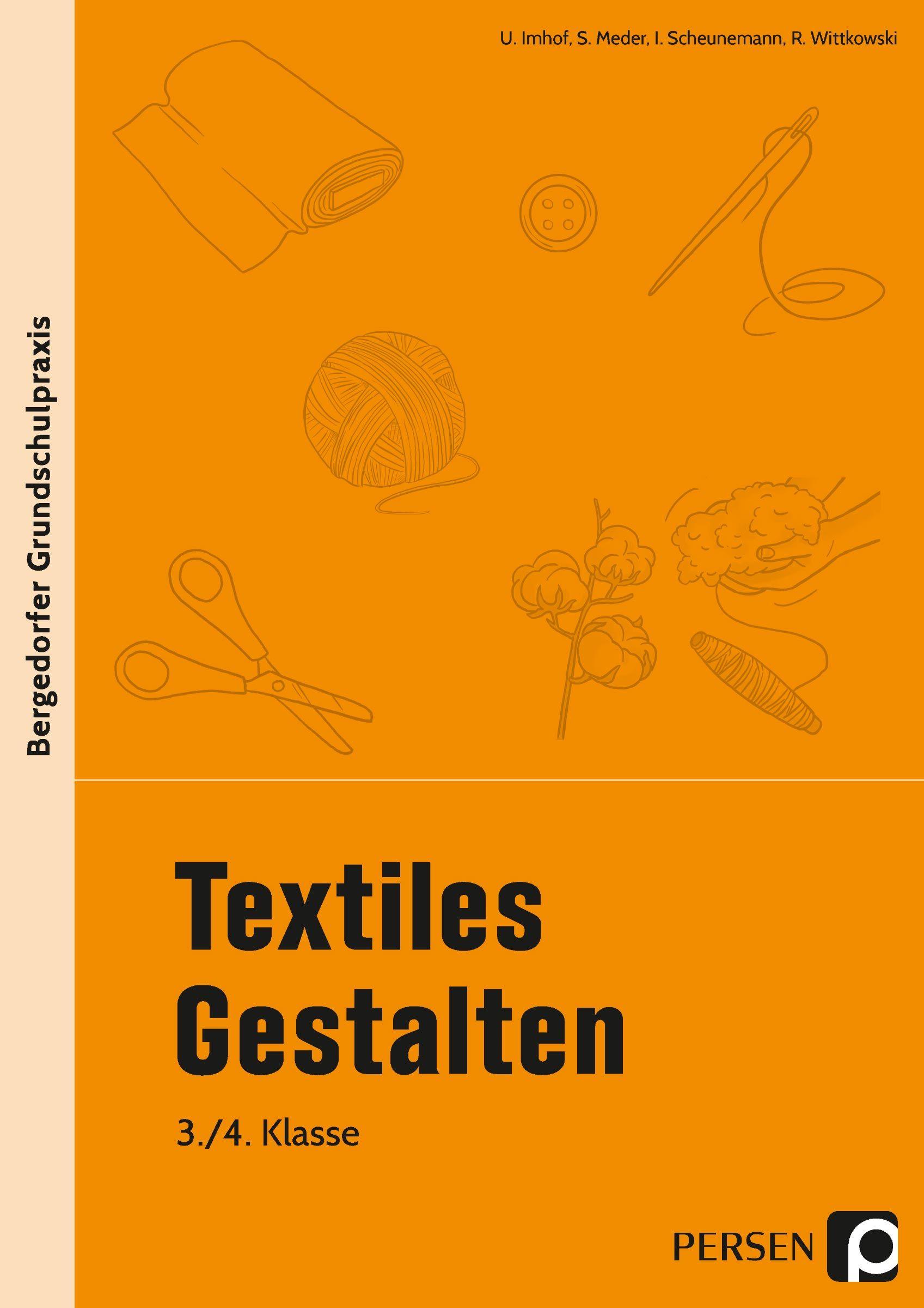 Vorderes Coverbild Textiles Gestalten - 3./4. Klasse
