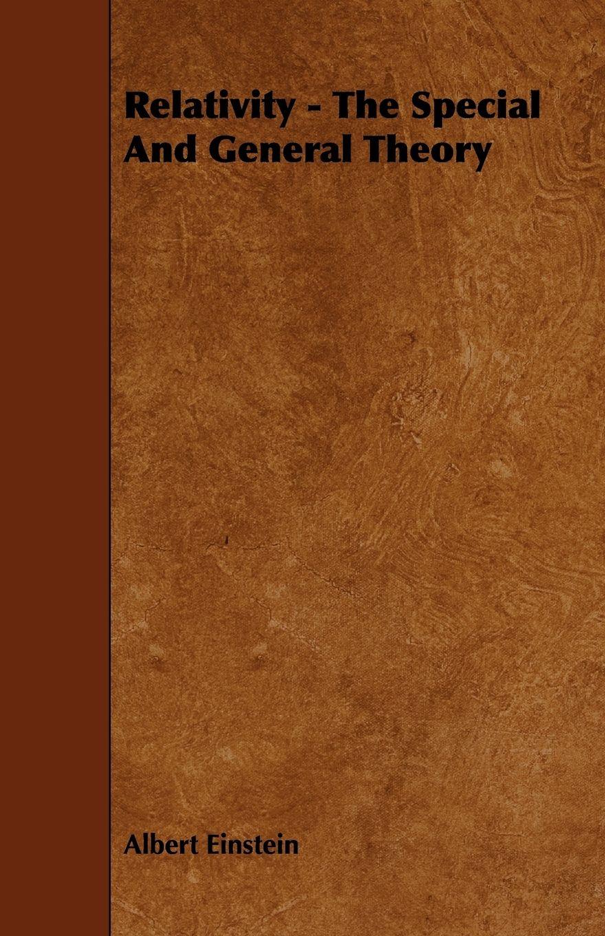 Vorderes Coverbild Relativity - The Special and General Theory