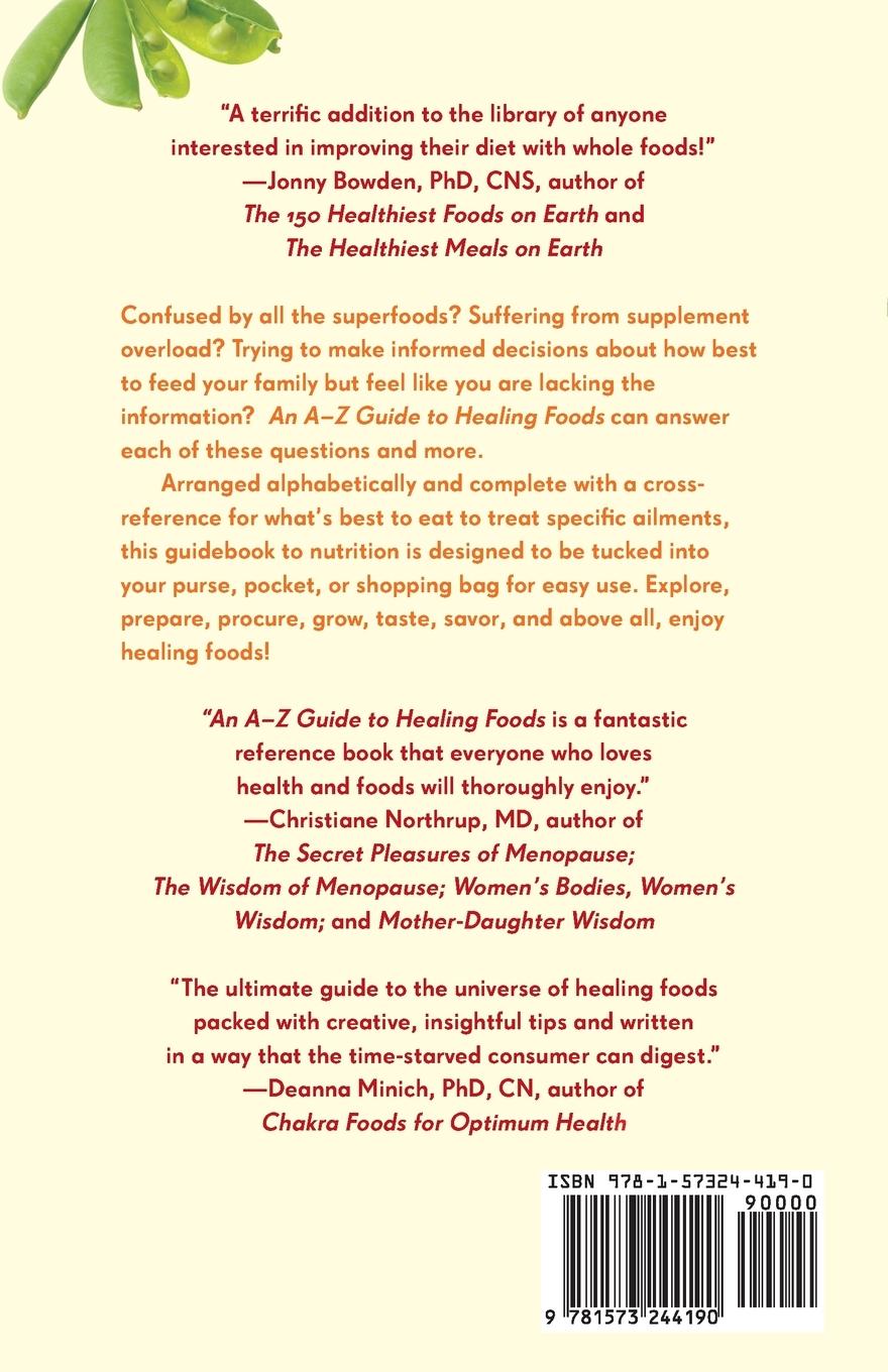 Rückseitencover An A-Z Guide to Healing Foods