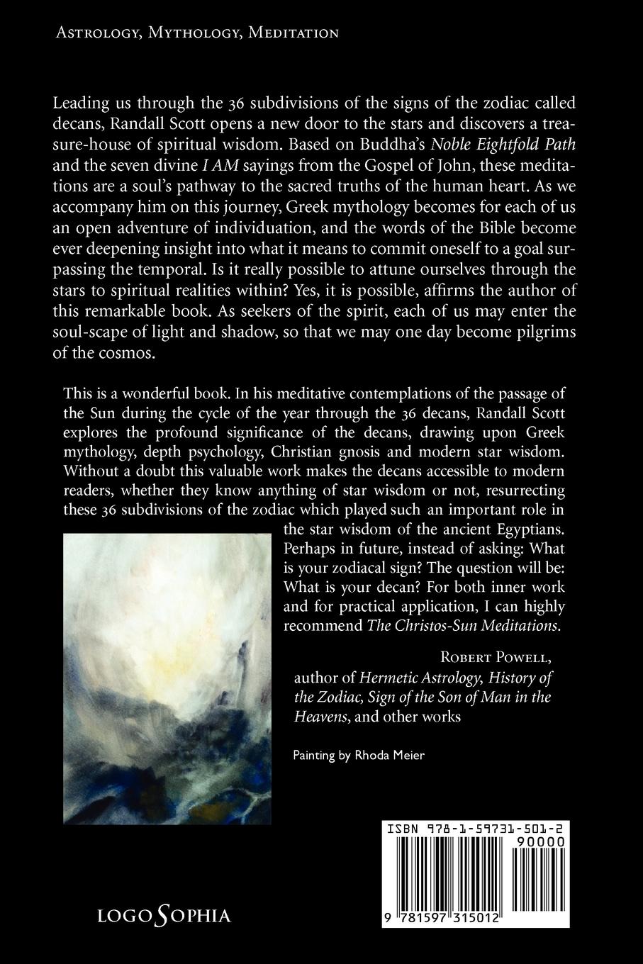 Rückseitencover The Christos Sun Meditations