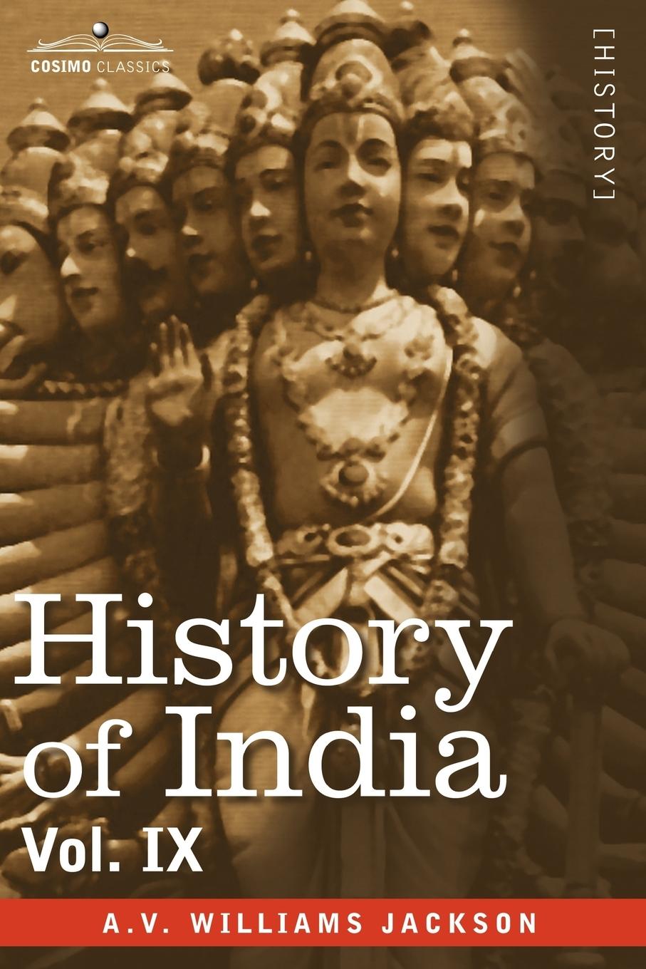Vorderes Coverbild History of India, in Nine Volumes