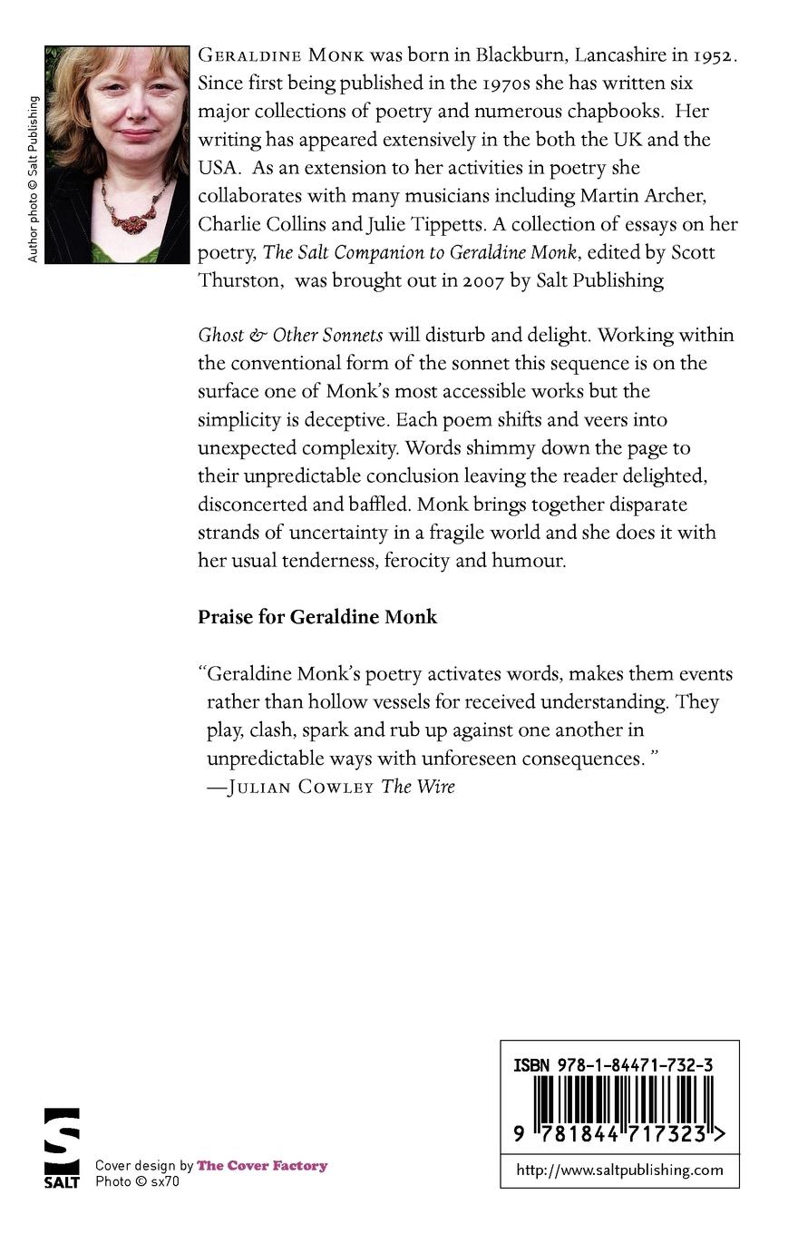 Rückseitencover Ghost & Other Sonnets