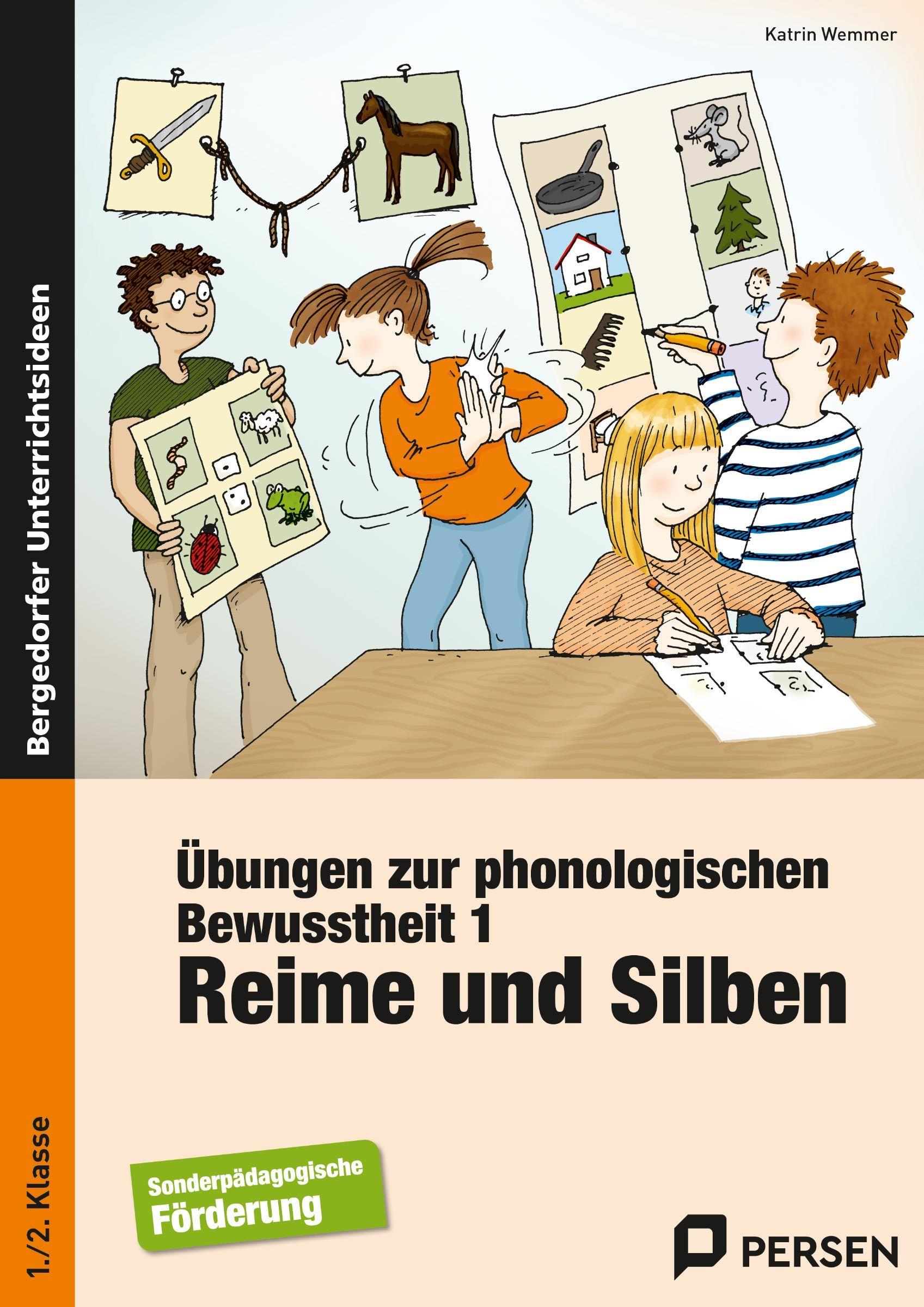 Vorderes Coverbild Übungen zur phonologischen Bewusstheit 1. Reime und Silben