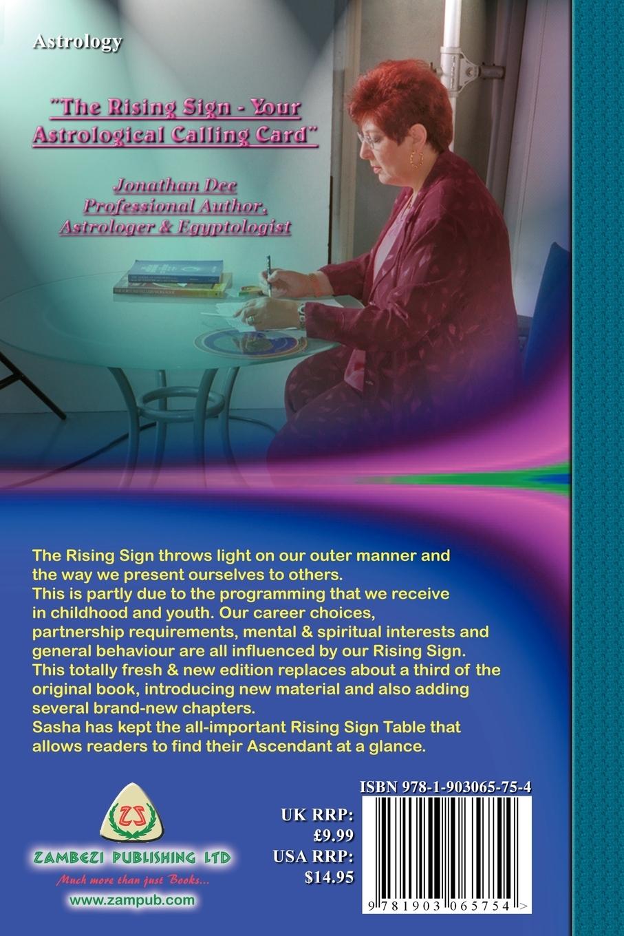 Rückseitencover Sasha Fenton's Rising Signs