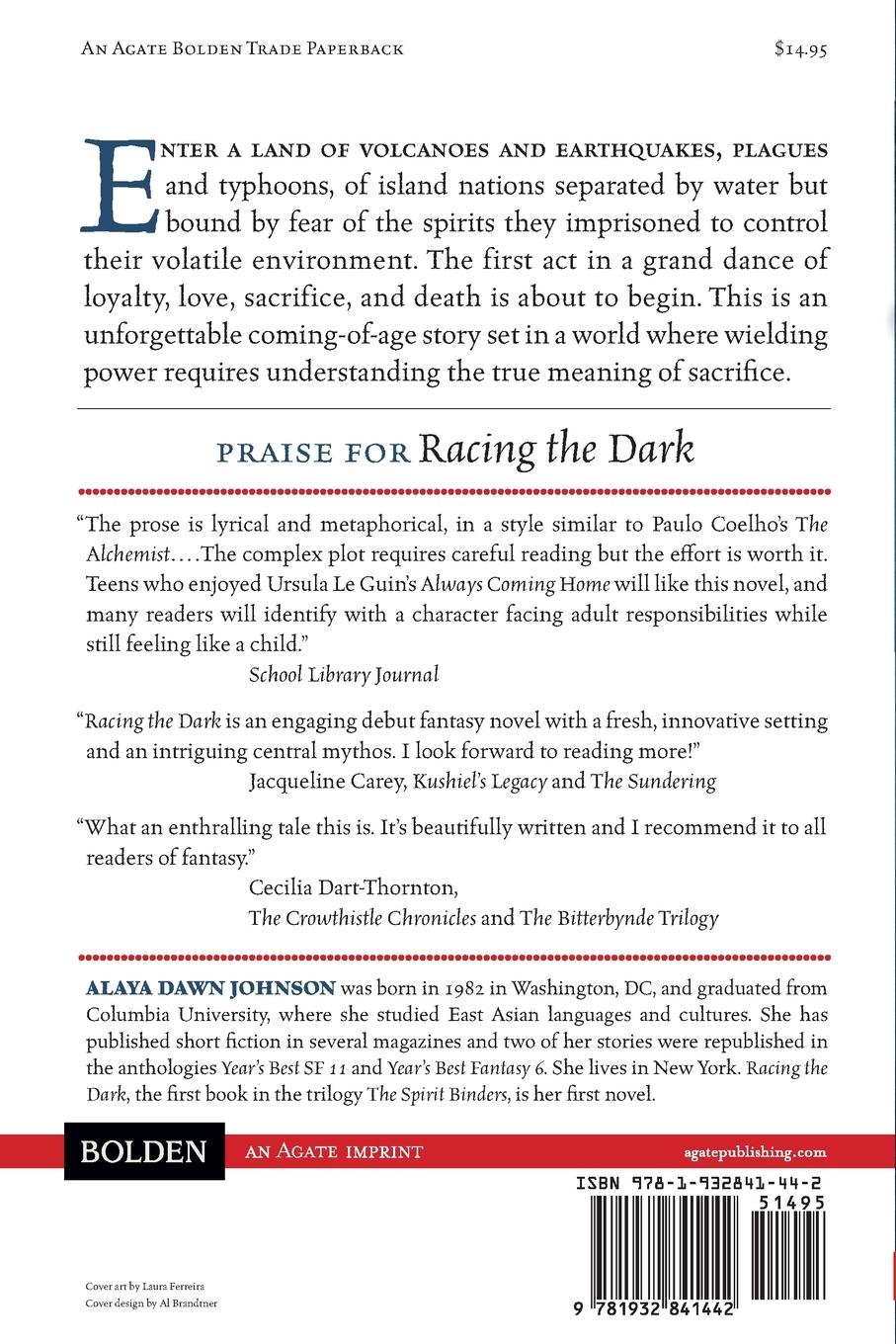 Rückseitencover Racing the Dark