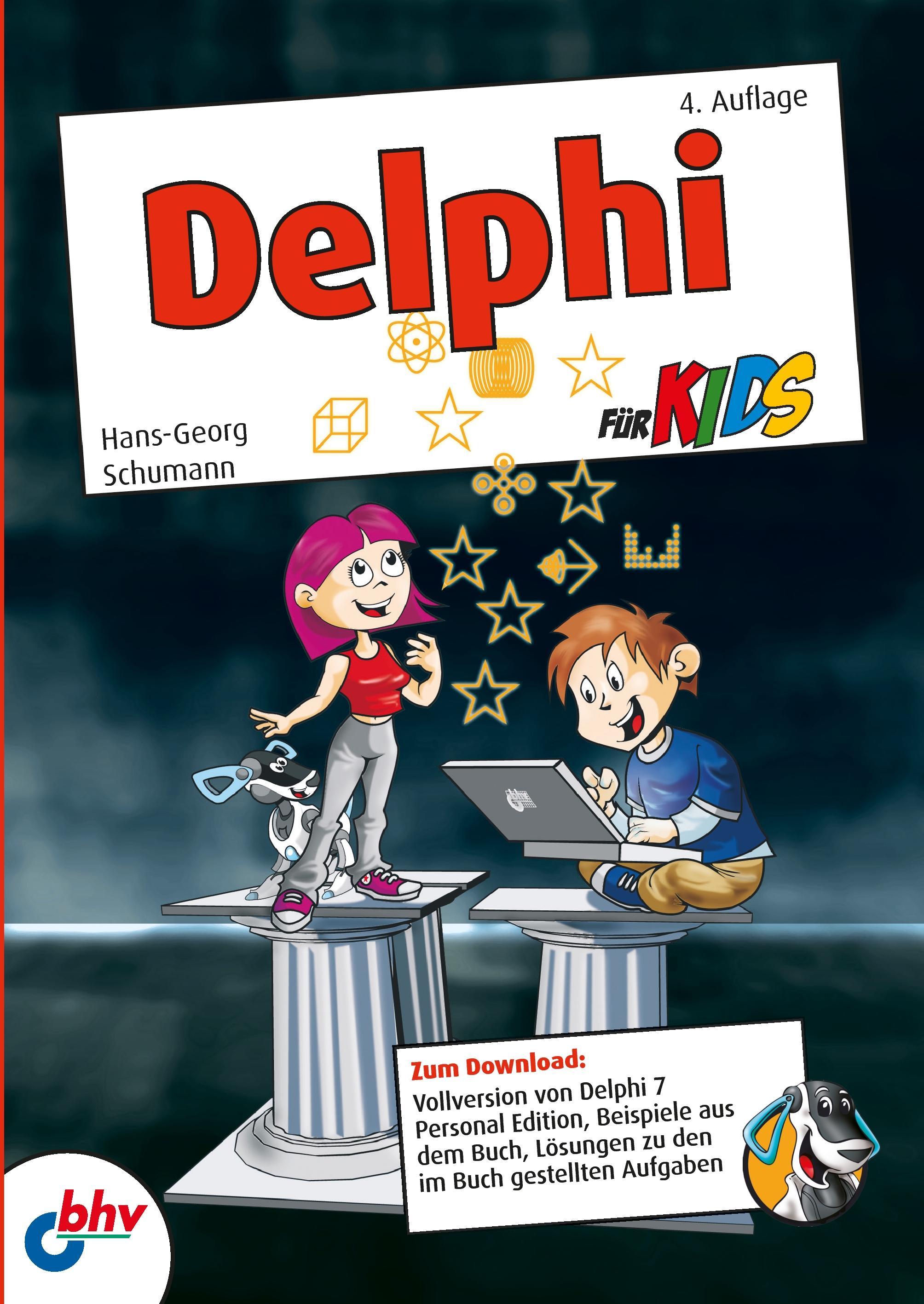 Vorderes Coverbild Delphi für Kids