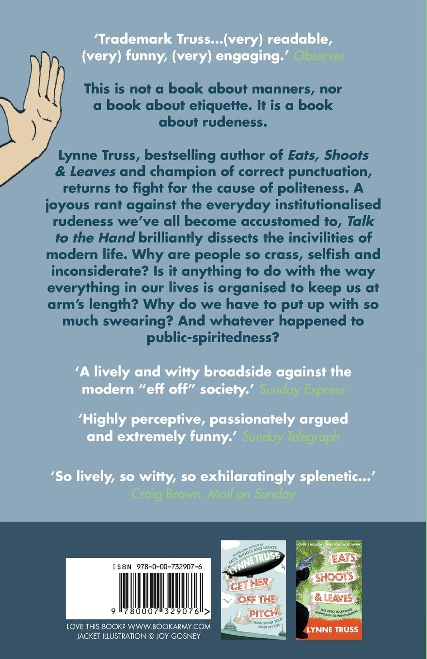 Rückseitencover Talk to the Hand