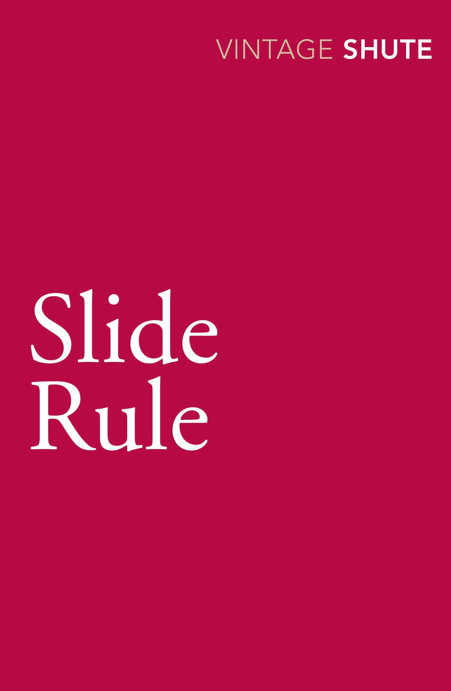 Vorderes Coverbild Slide Rule