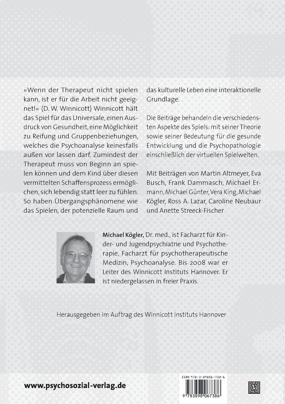 Rückseitencover Möglichkeitsräume in der analytischen Psychotherapie