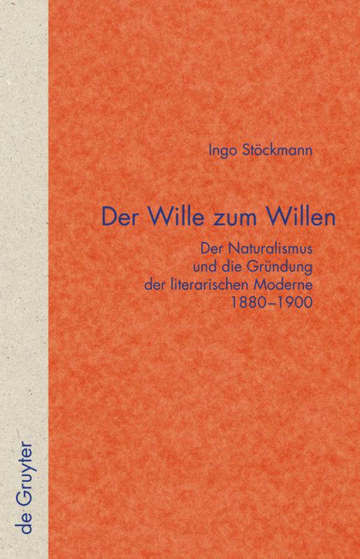 Vorderes Coverbild Der Wille zum Willen