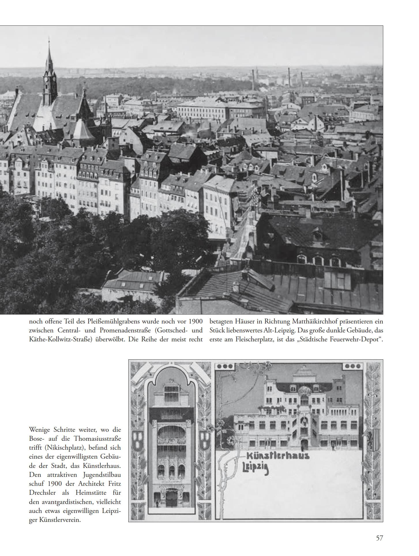 Beispielinhalt (Bild) Spaziergang durch das alte Leipzig