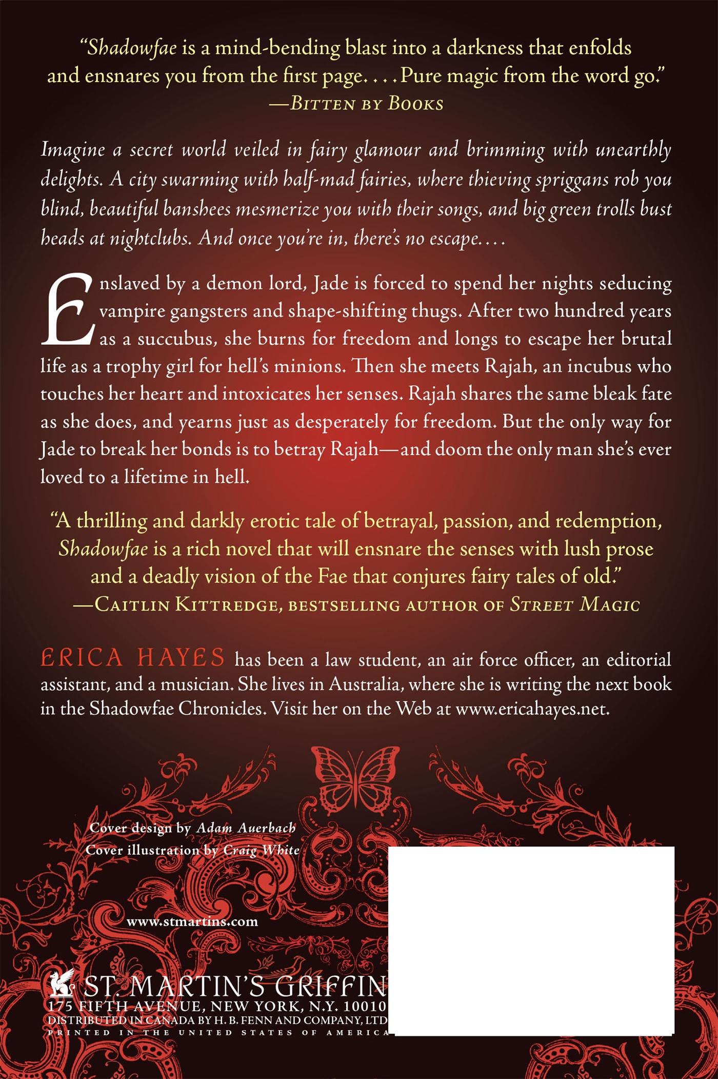 Rückseitencover Shadowfae