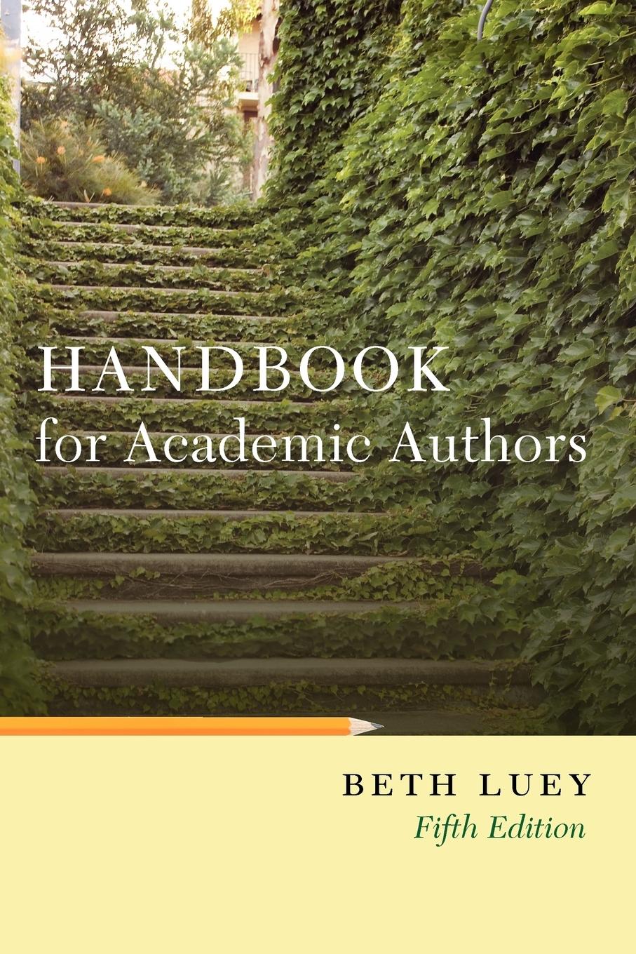 Vorderes Coverbild Handbook for Academic Authors