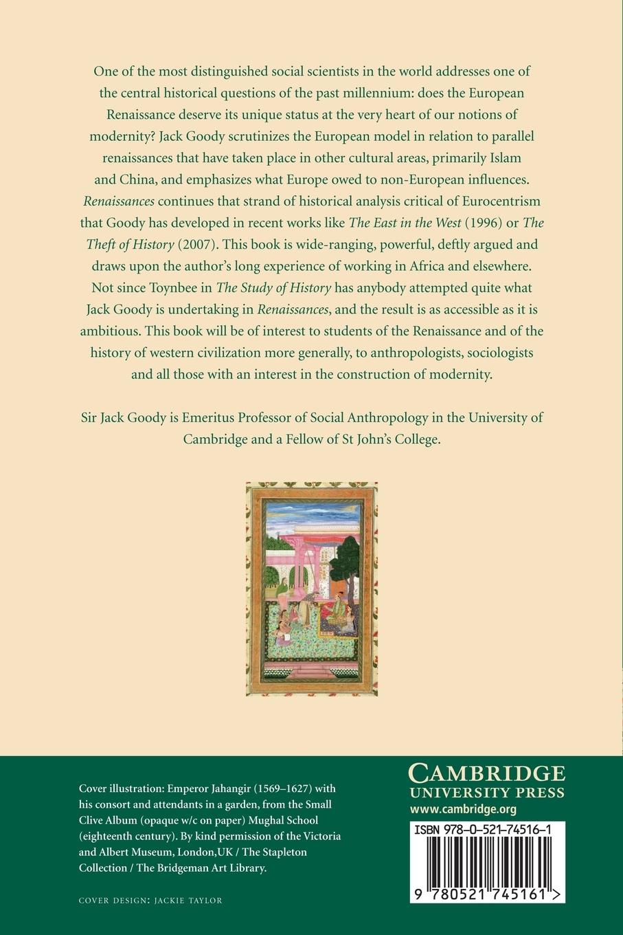 Rückseitencover Renaissances