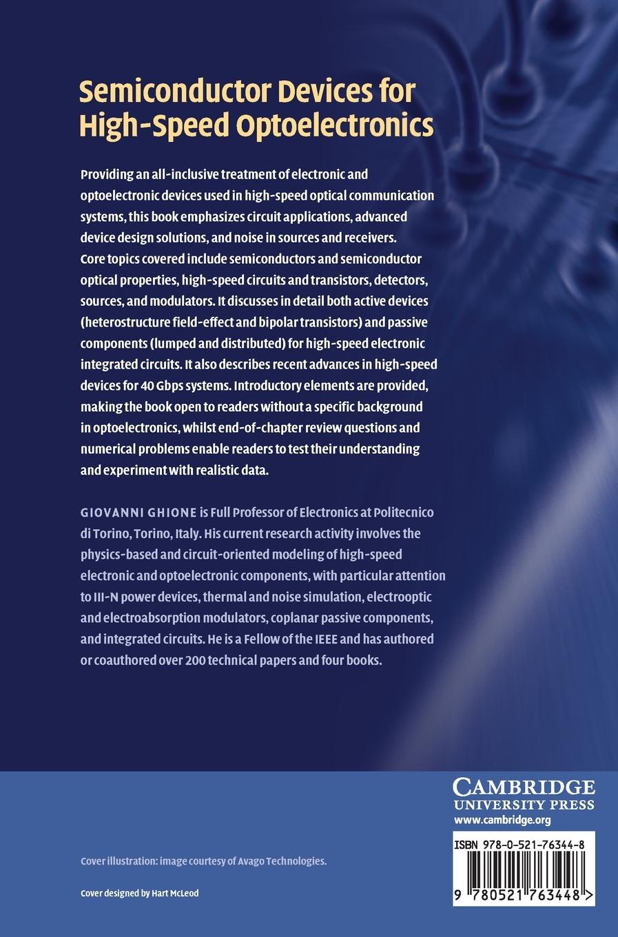 Rückseitencover Semiconductor Devices for High-Speed Optoelectronics