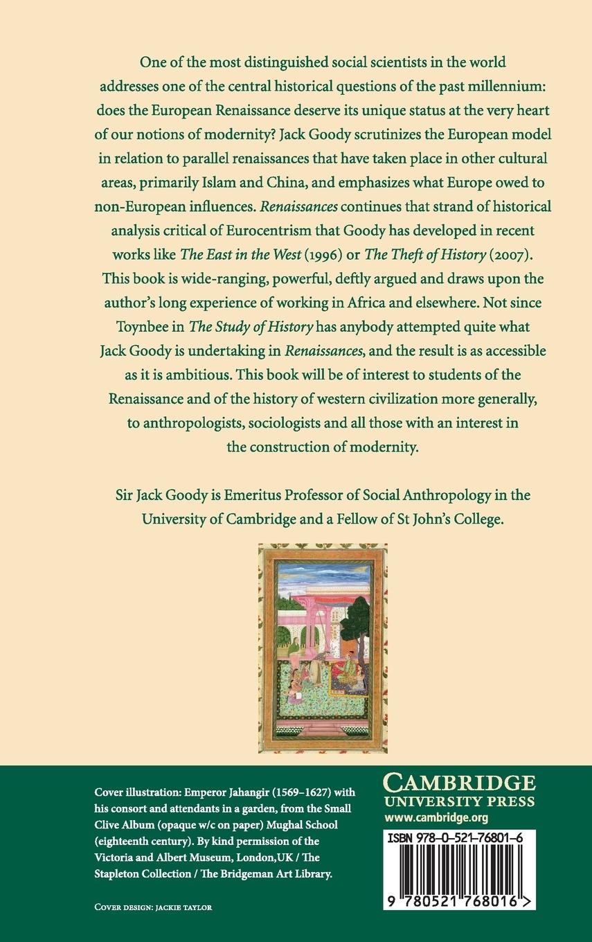 Rückseitencover Renaissances