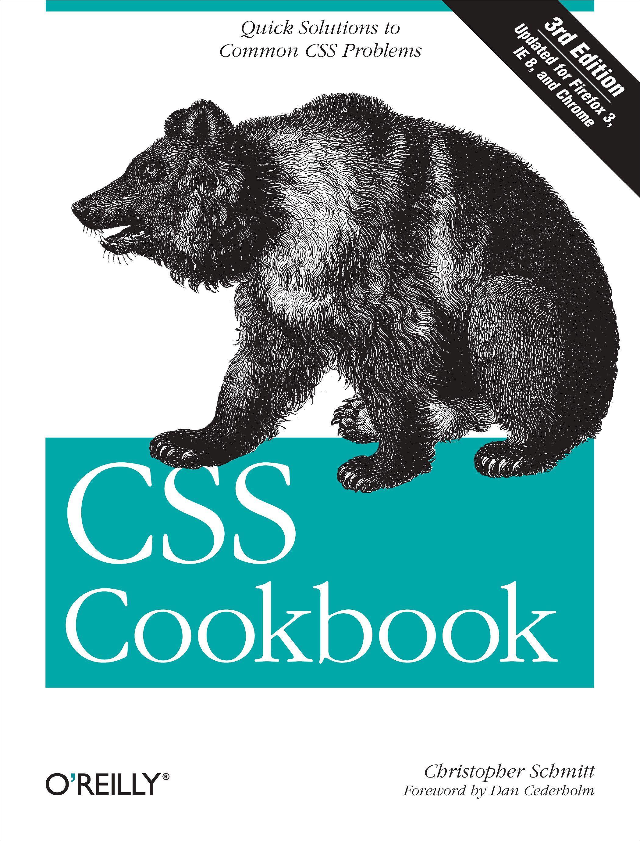 Vorderes Coverbild CSS Cookbook