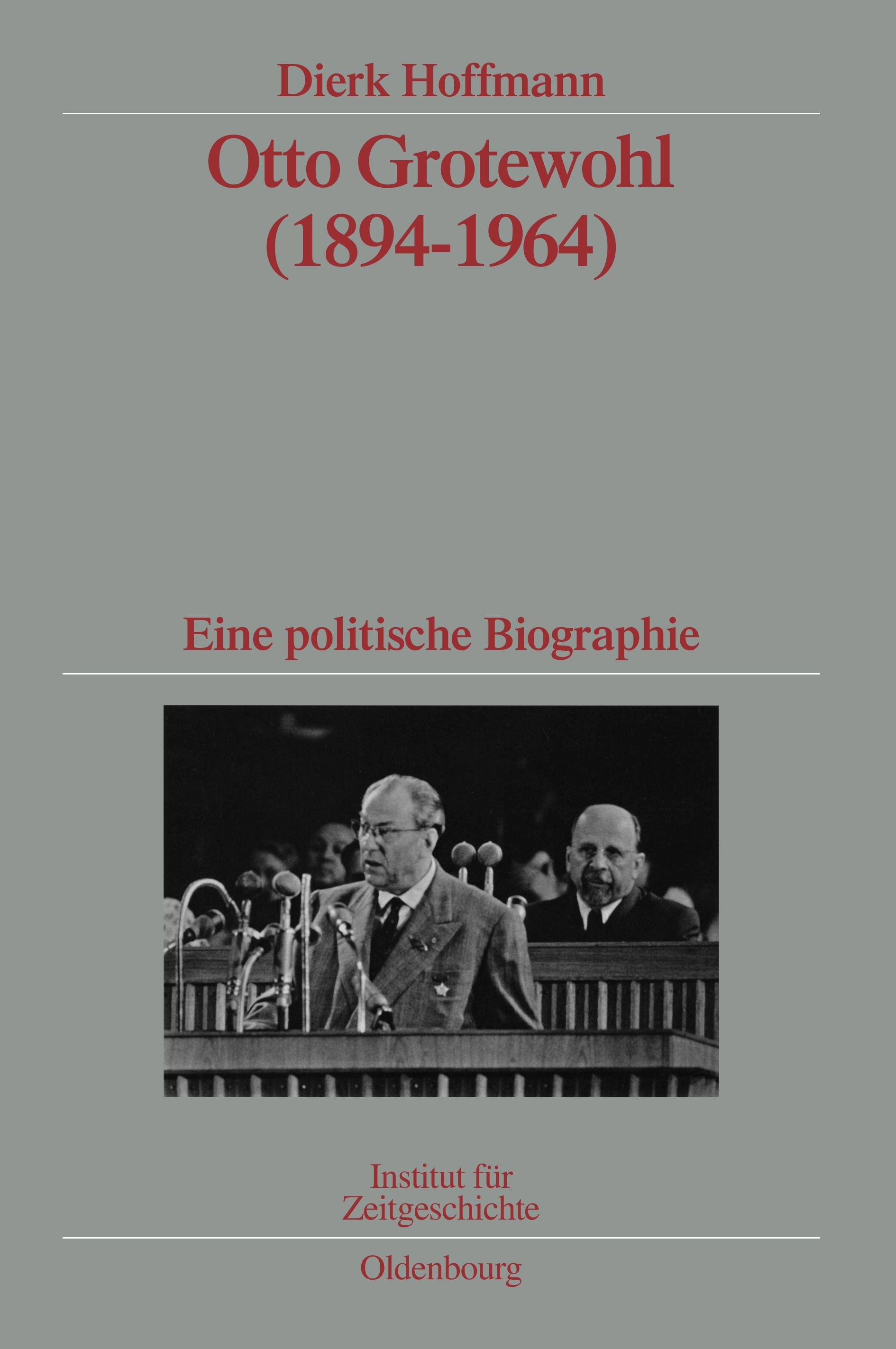 Vorderes Coverbild Otto Grotewohl (1894-1964)