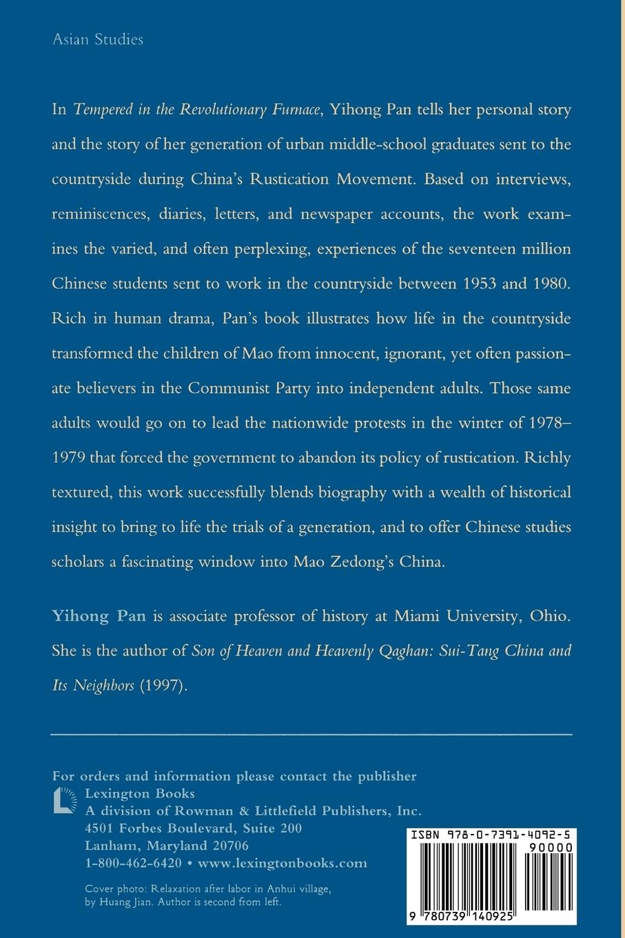 Rückseitencover Tempered in the Revolutionary Furnace