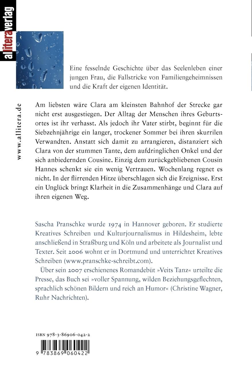 Rückseitencover Den Regen lieben