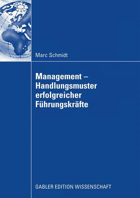 Vorderes Coverbild Management - Handlungsmuster erfolgreicher Führungskräfte