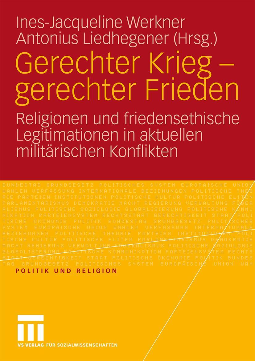 Vorderes Coverbild Gerechter Krieg - gerechter Frieden