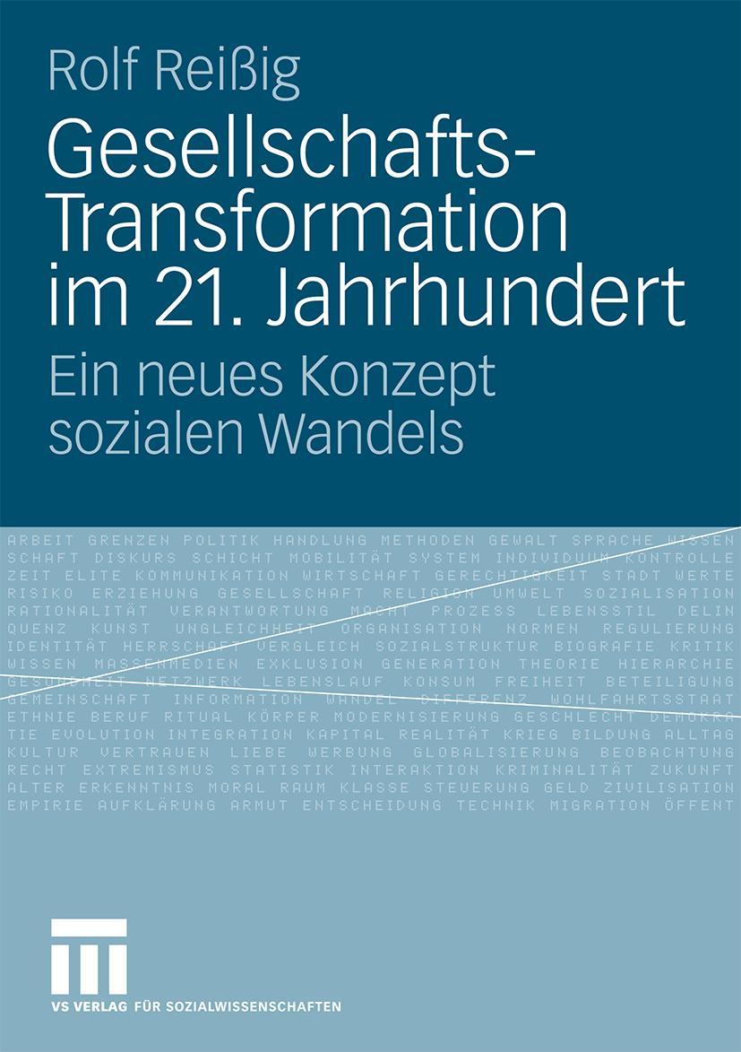 Vorderes Coverbild Gesellschafts-Transformation im 21. Jahrhundert
