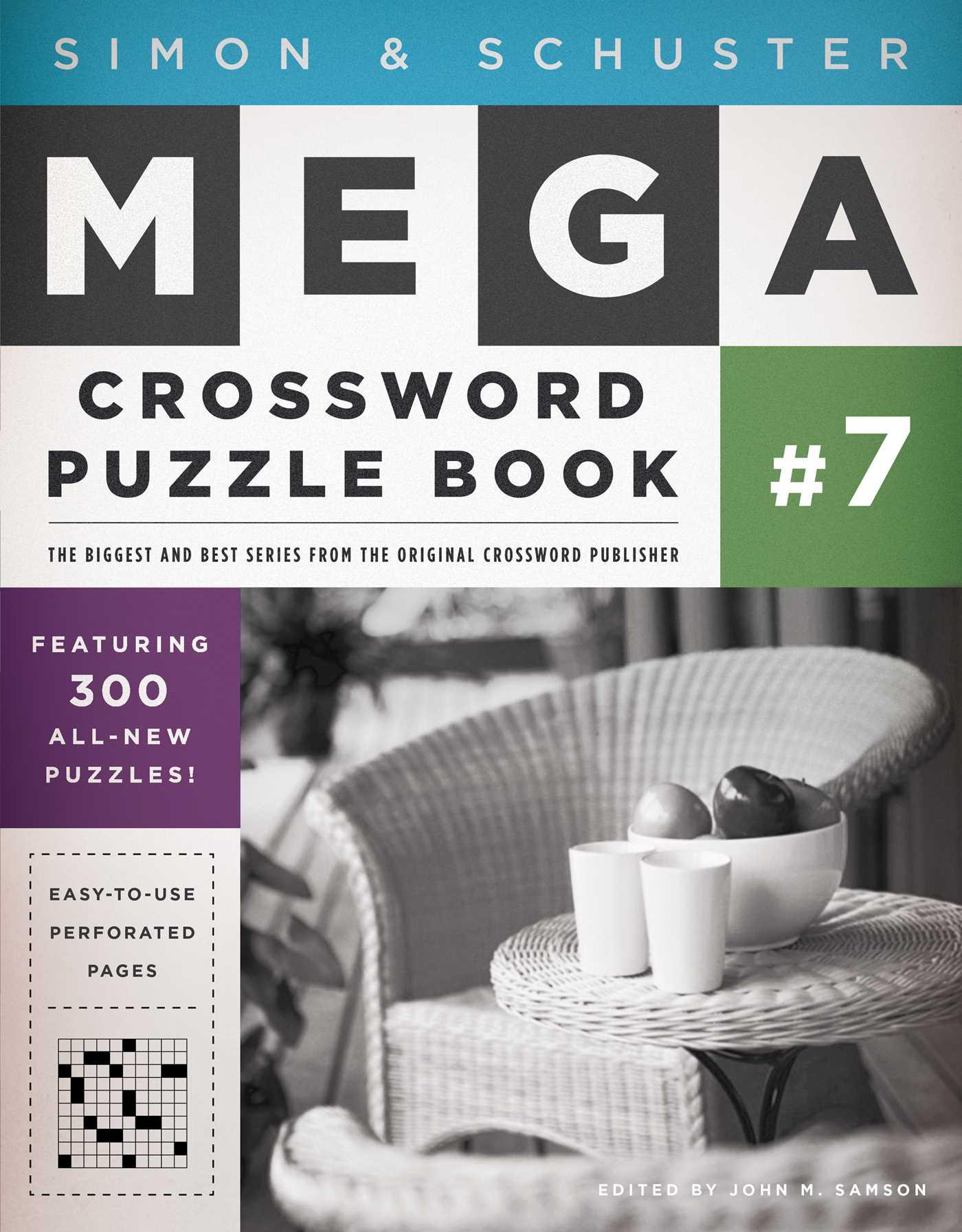 Vorderes Coverbild Simon & Schuster Mega Crossword Puzzle Book #7