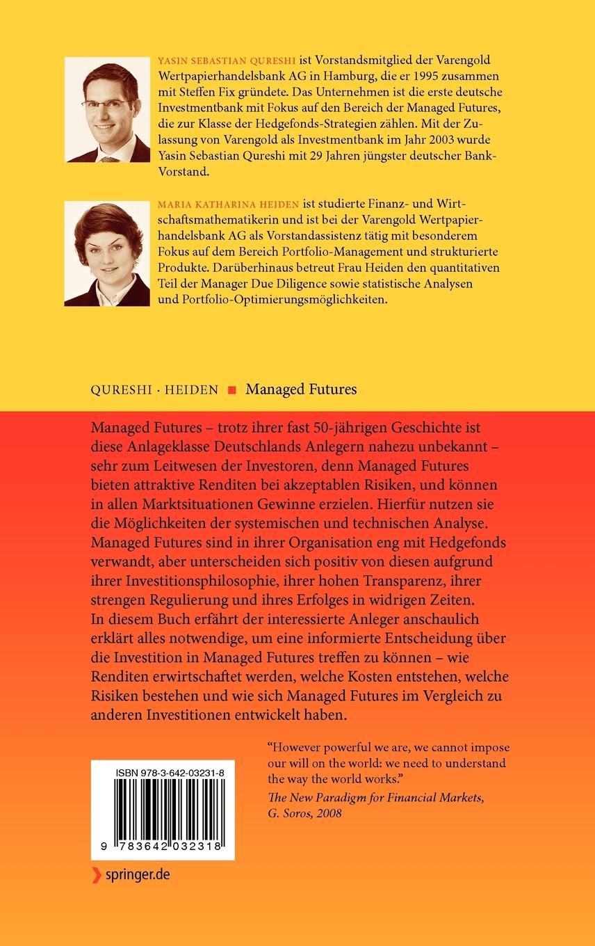 Rückseitencover Managed Futures