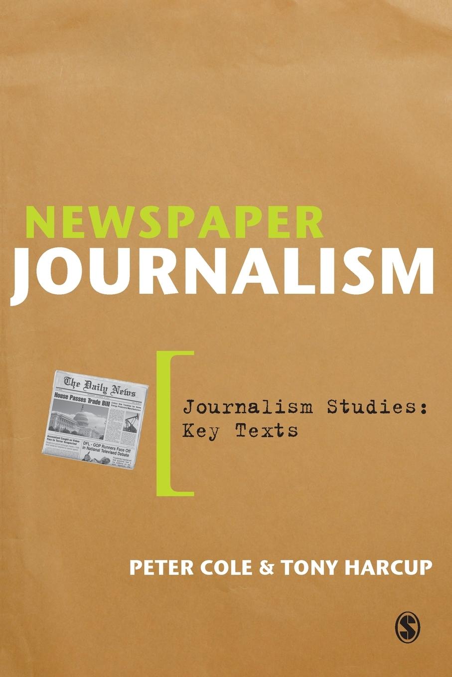 Vorderes Coverbild Newspaper Journalism