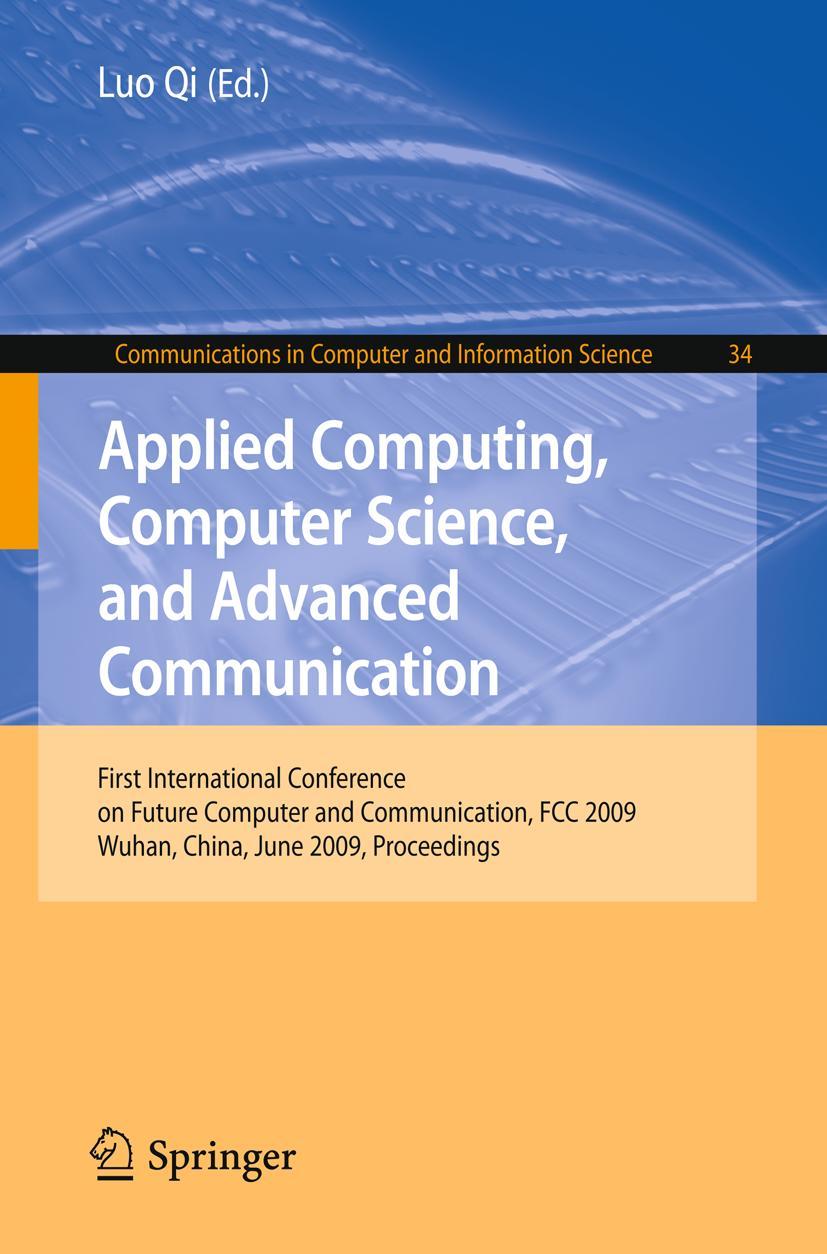 Vorderes Coverbild Applied Computing, Computer Science, and Advanced Communication