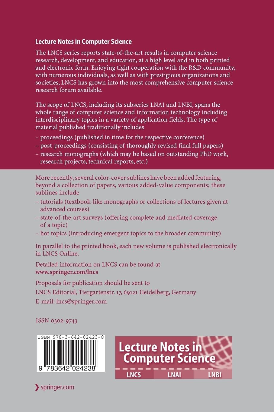 Rückseitencover Applications and Theory of Petri Nets