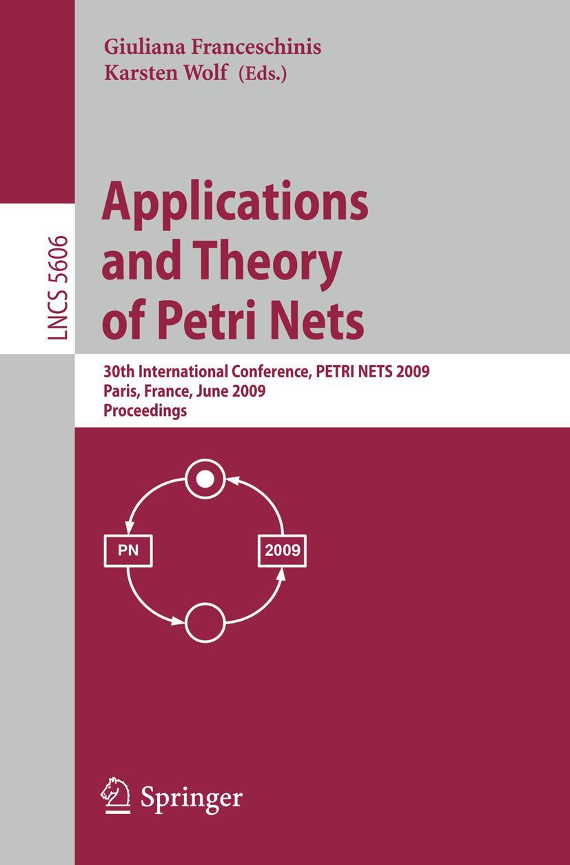 Vorderes Coverbild Applications and Theory of Petri Nets