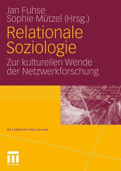 Vorderes Coverbild Relationale Soziologie