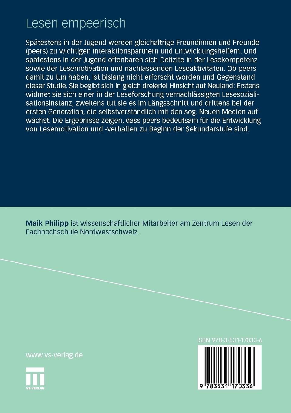 Rückseitencover Lesen empeerisch