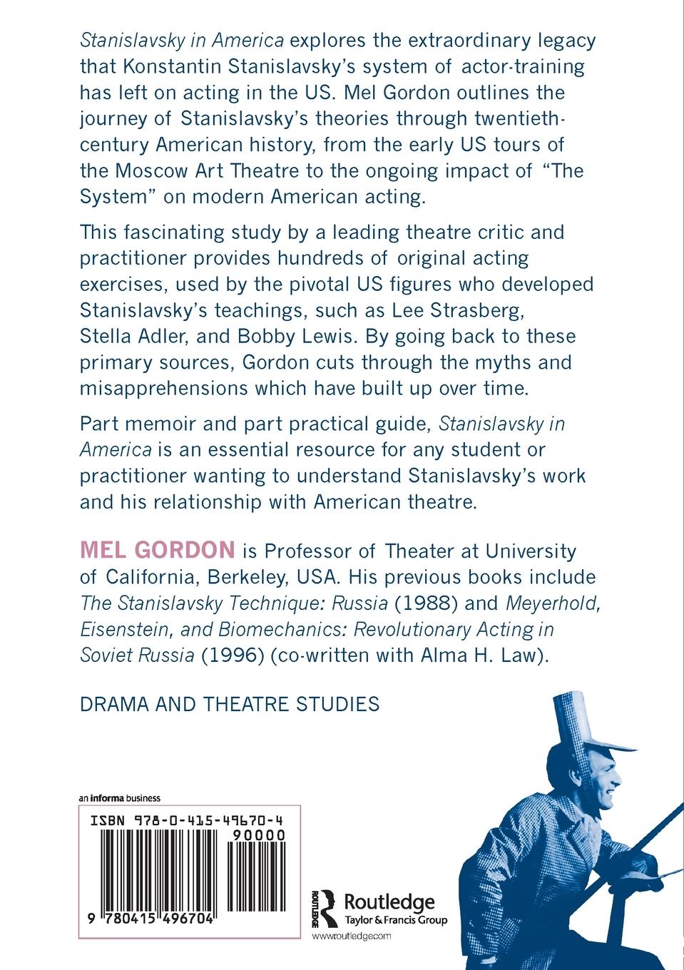 Rückseitencover Stanislavsky in America