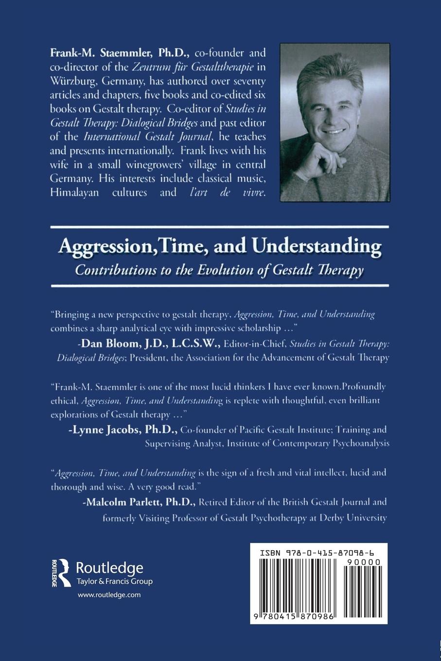 Rückseitencover Aggression, Time, and Understanding