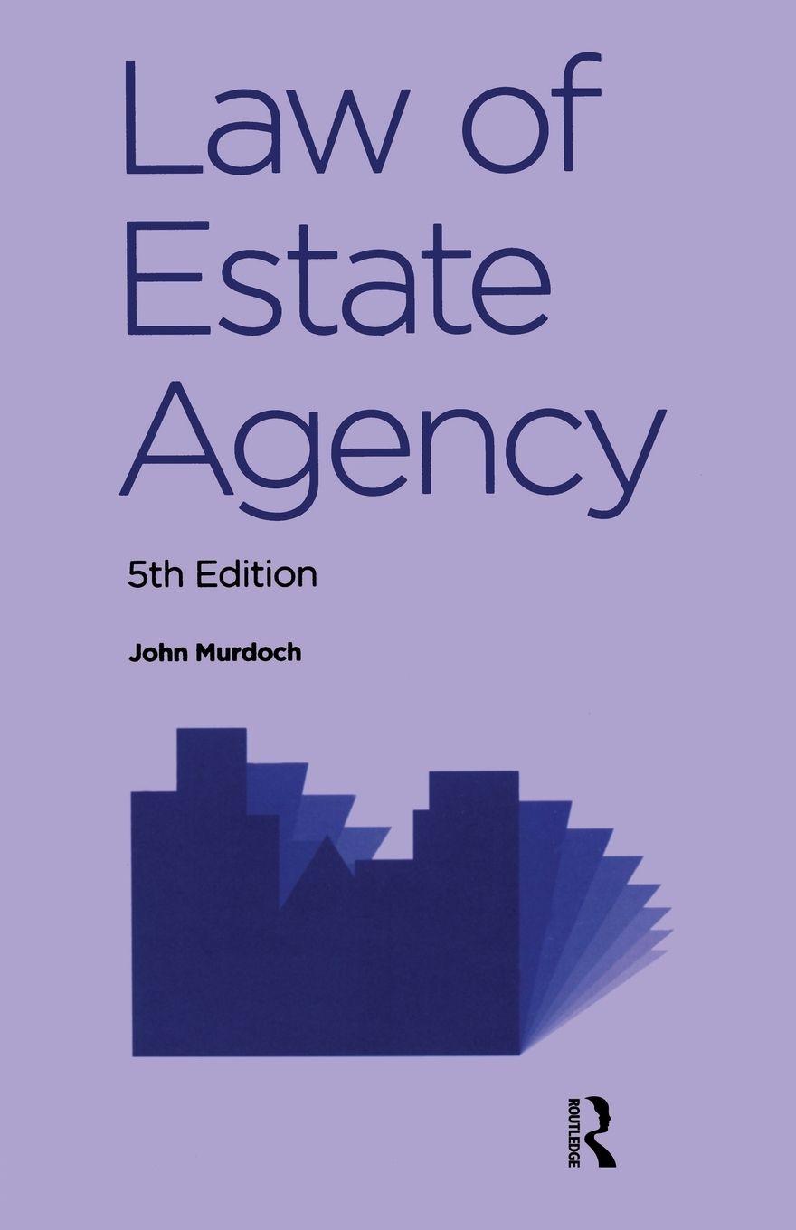 Vorderes Coverbild Law of Estate Agency