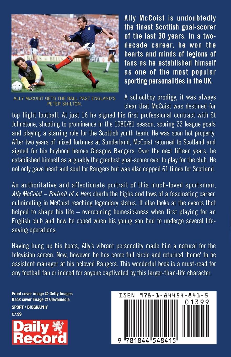 Rückseitencover Ally McCoist - Rangers Legend