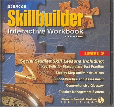 Vorderes Coverbild Glencoe Skillbuilder Interactive Wkbk Level 2 CD 2001