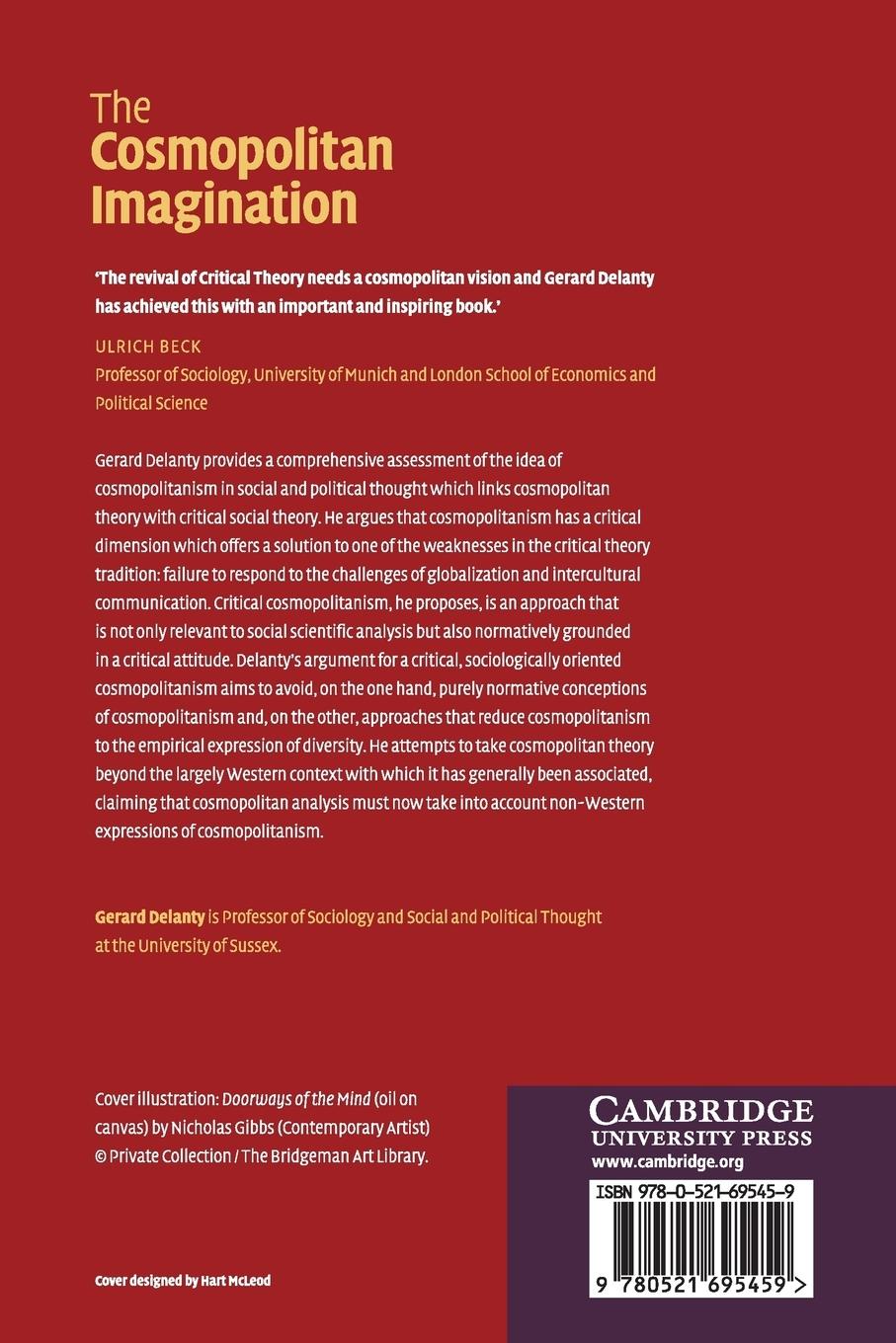 Rückseitencover The Cosmopolitan Imagination