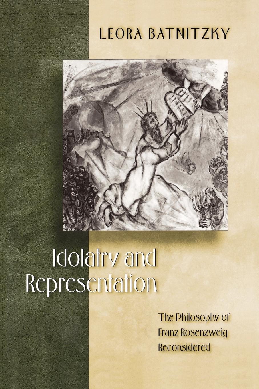 Vorderes Coverbild Idolatry and Representation