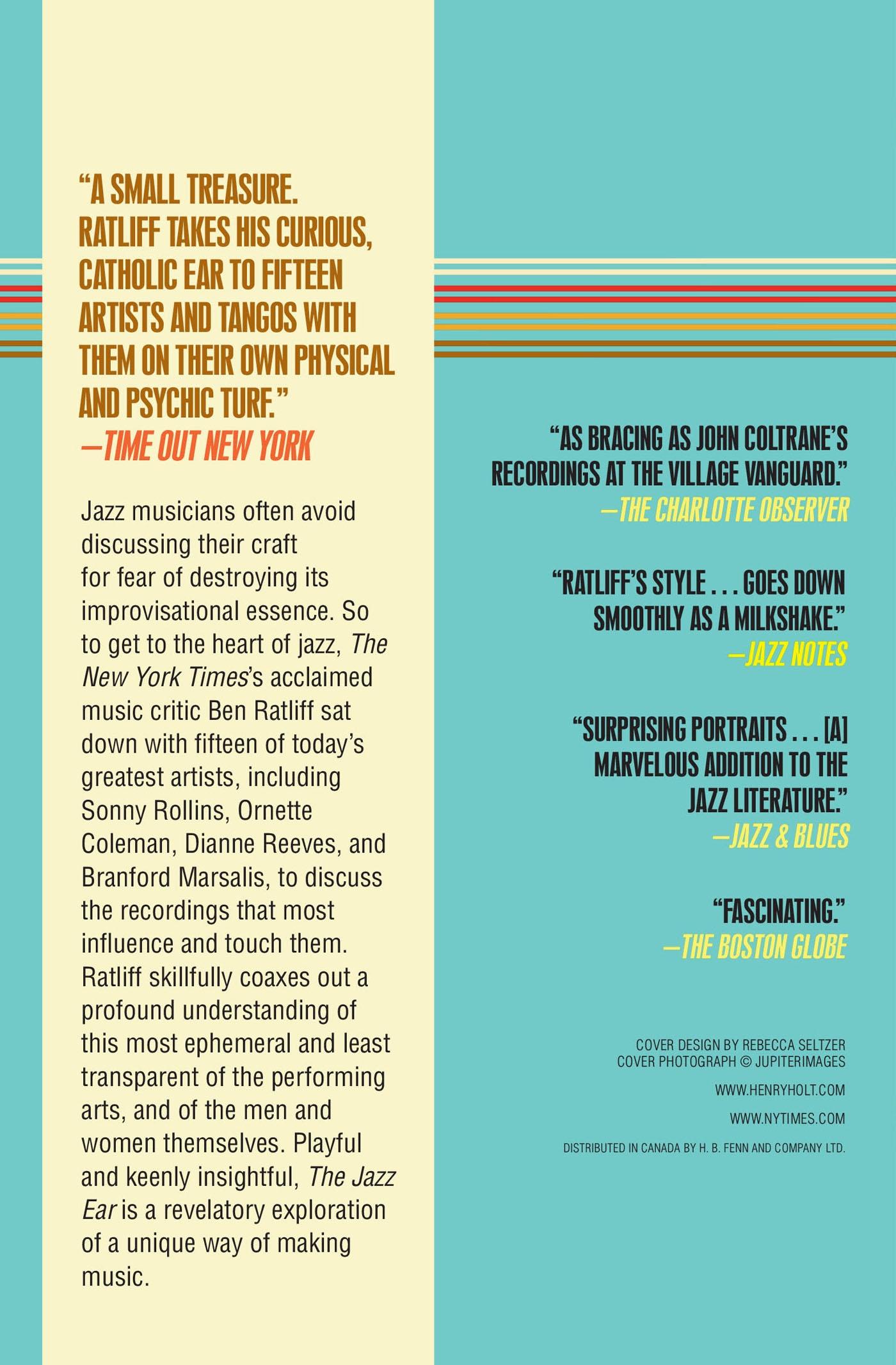 Rückseitencover The Jazz Ear