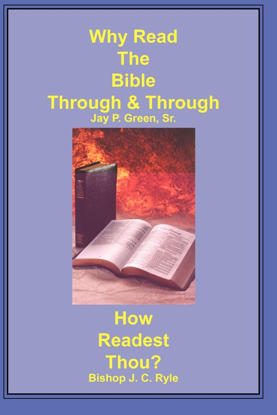 Vorderes Coverbild Why Read the Bible Through & How Readest Thou?
