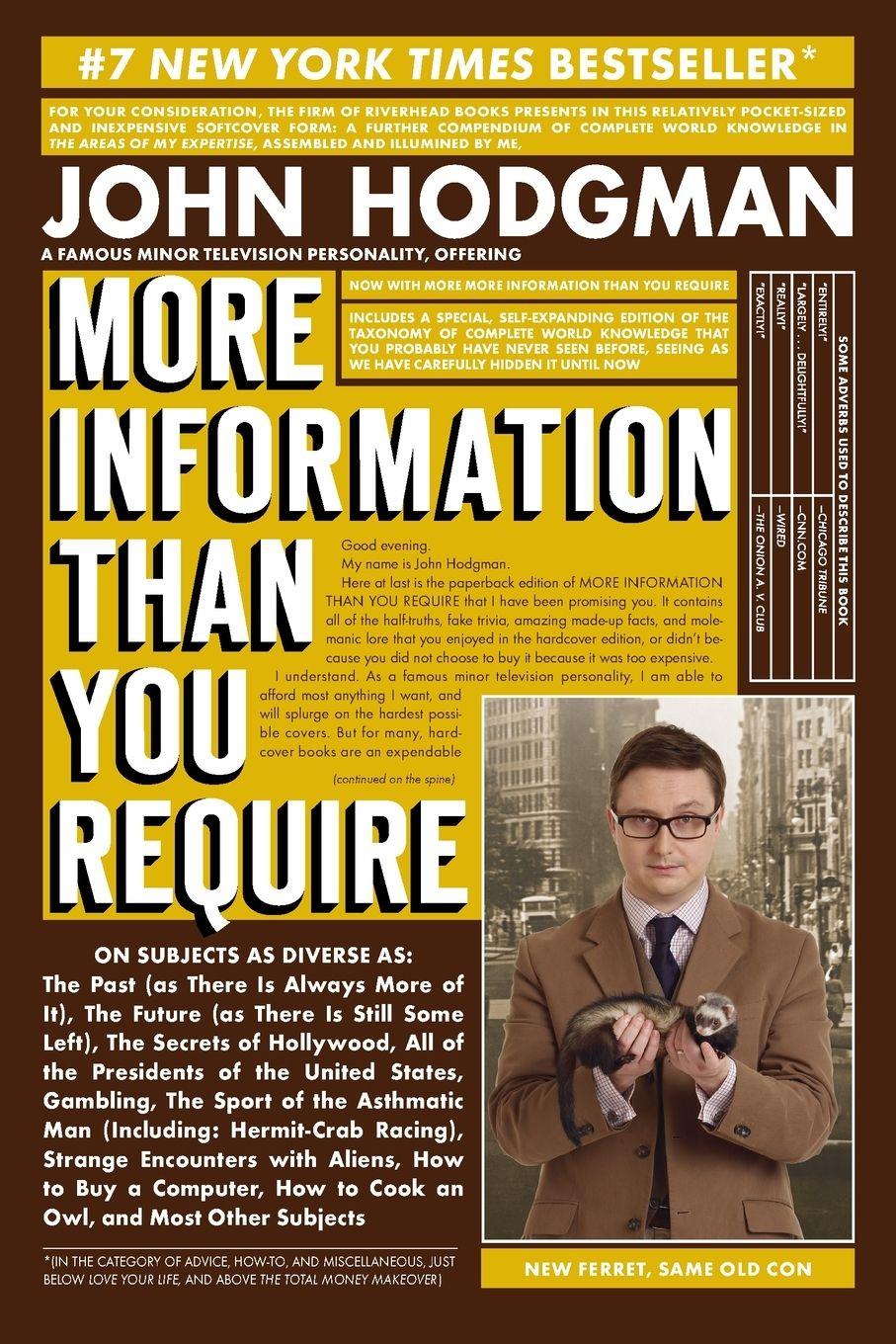 Vorderes Coverbild More Information Than You Require