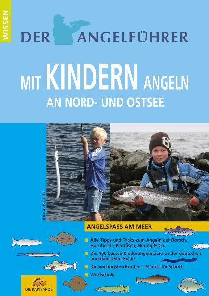 Vorderes Coverbild Angelführer "Mit Kindern angeln an Nord- und Ostsee"
