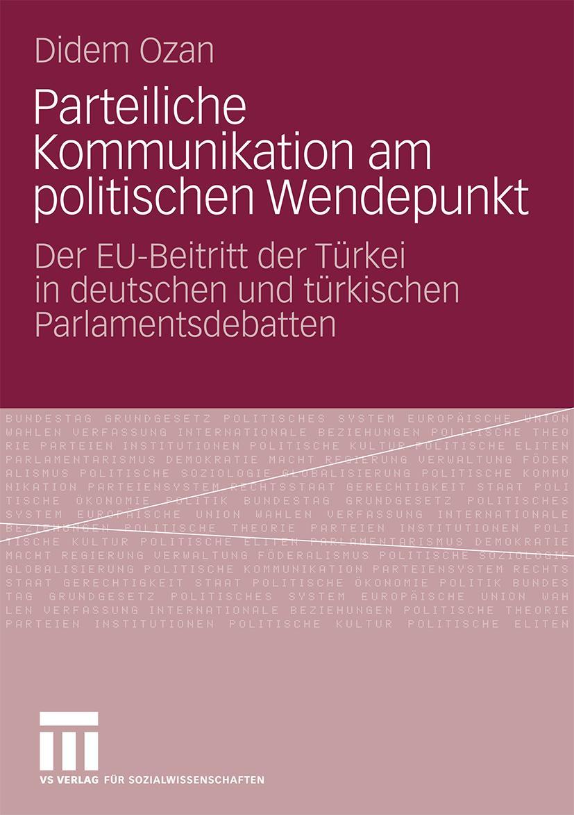 Vorderes Coverbild Parteiliche Kommunikation am politischen Wendepunkt