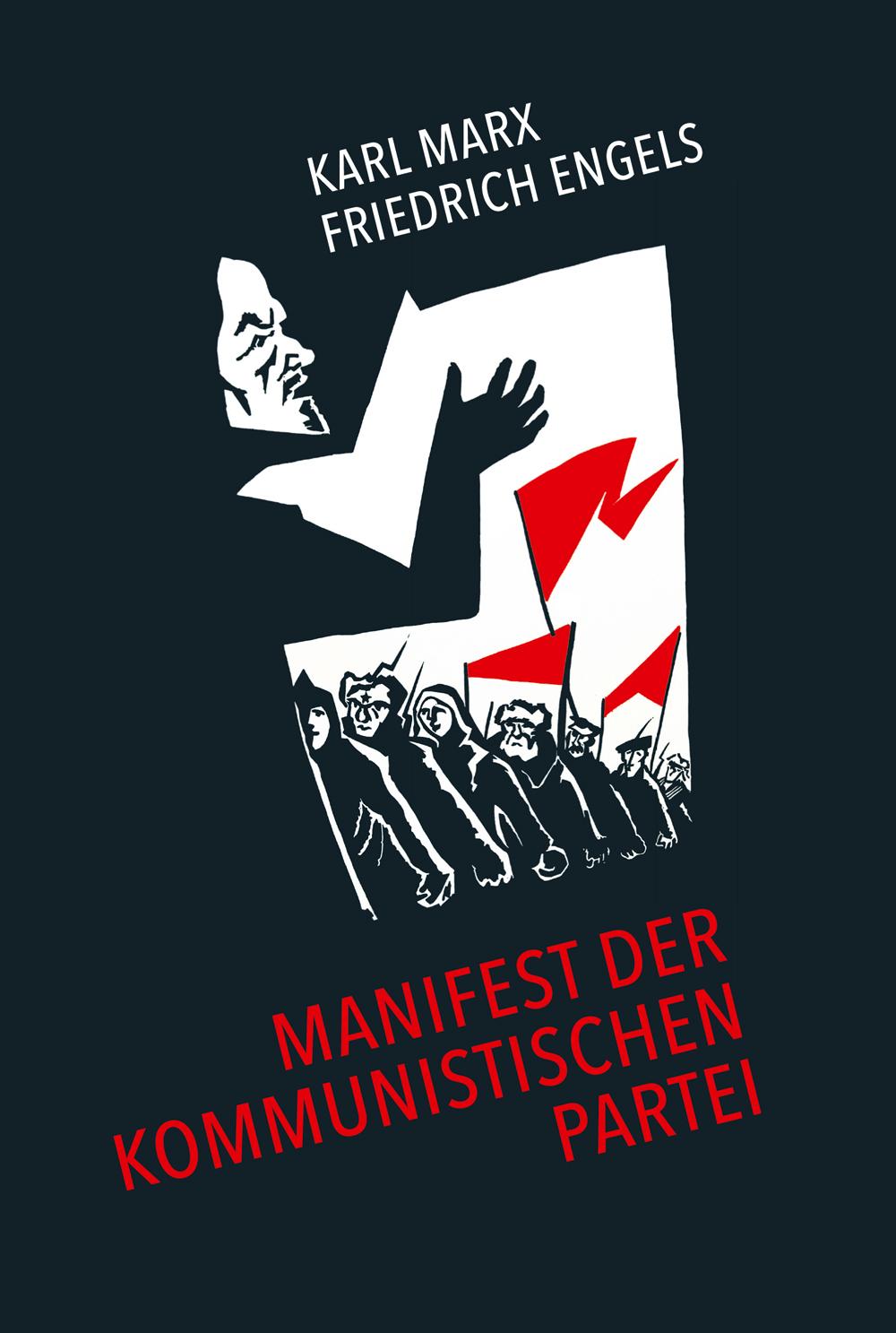 Vorderes Coverbild Manifest der Kommunistischen Partei