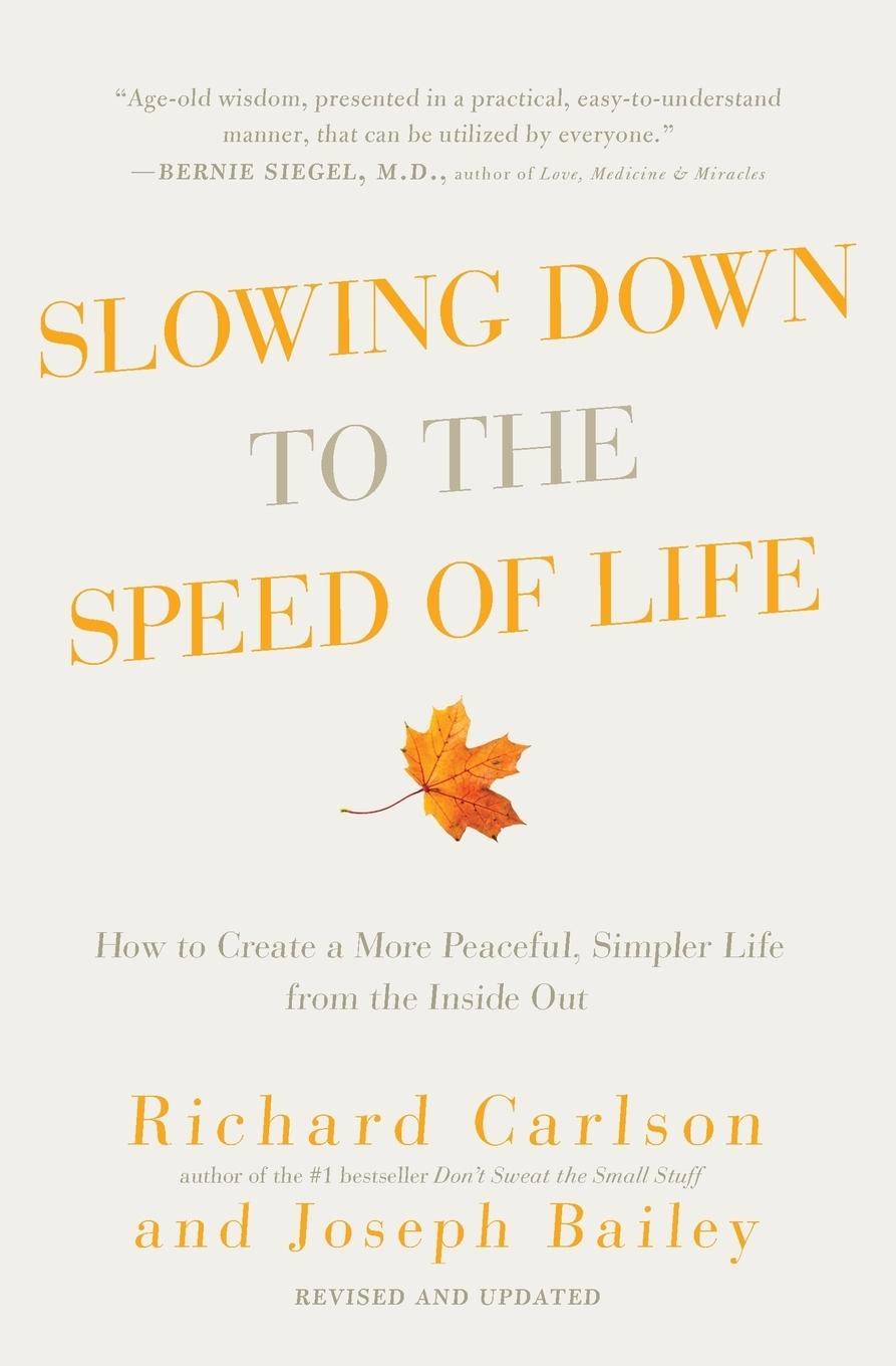 Vorderes Coverbild Slowing Down to the Speed of Life